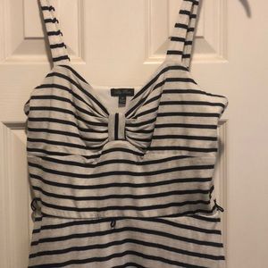 Lily Rose Dresses - Grey and navy striped dress Lily Rose Dresses - Grey and navy striped dress